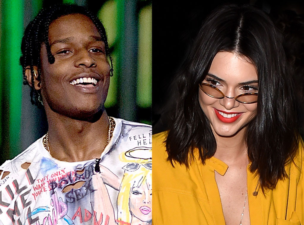 Kendall Jenner Asap Rocky Attend Kanyes Sunday Service